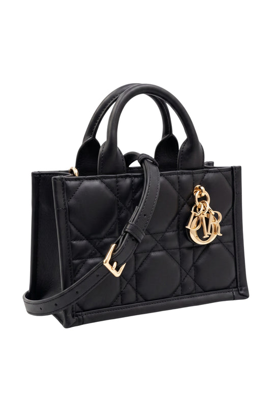 👜 Dior Book Tote Mini Negro – Elegancia Compacta