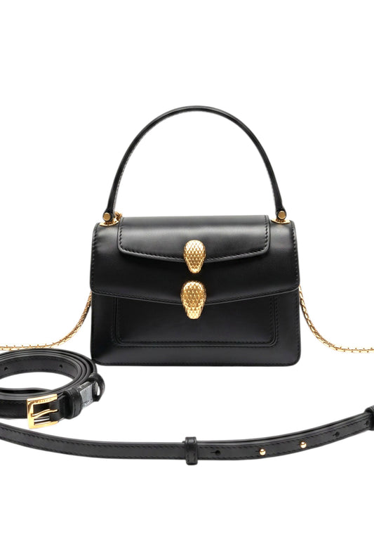 Bolso Bvlgari negro x Alexander Wang Serpenti