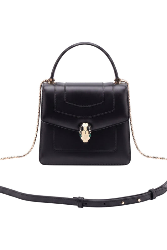 Bolso Bvlgari Serpenti Negro