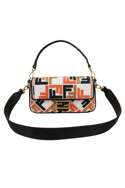 Bolsa Baguette Fendi Laranja