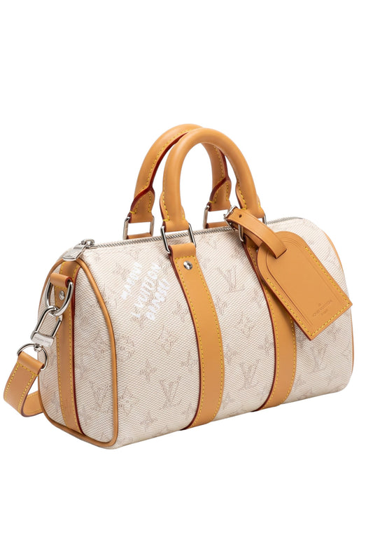 👜 KEEPALL DAMASCO – La elegancia atemporal para acompañar todos tus destinos