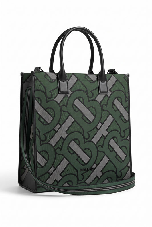 Bolso tote Burberry con monograma