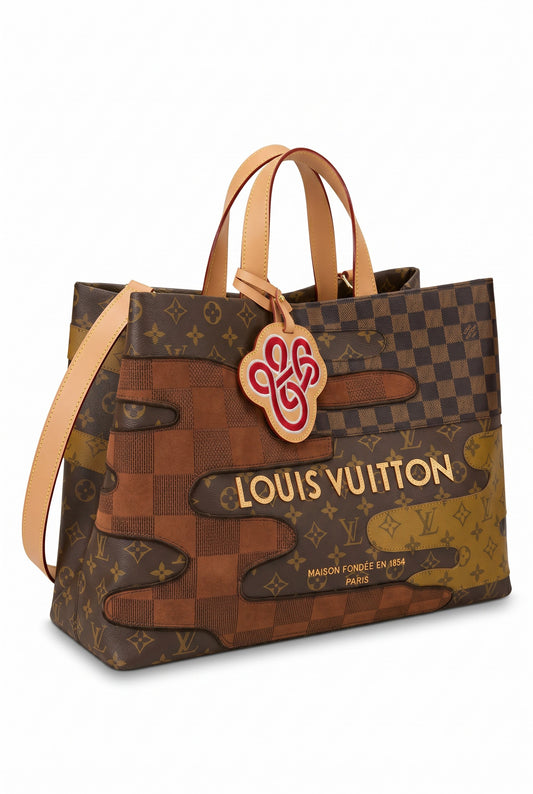 👜 Shopper Tote Monogram Patchwork