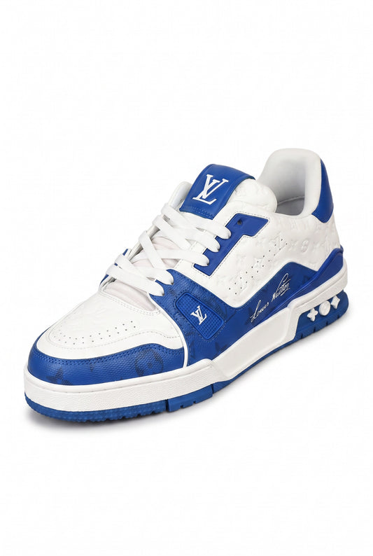 XF ORIGINAL LOUIS VUITTON TRAINER – BLACKGOURD EDITION AZUL
