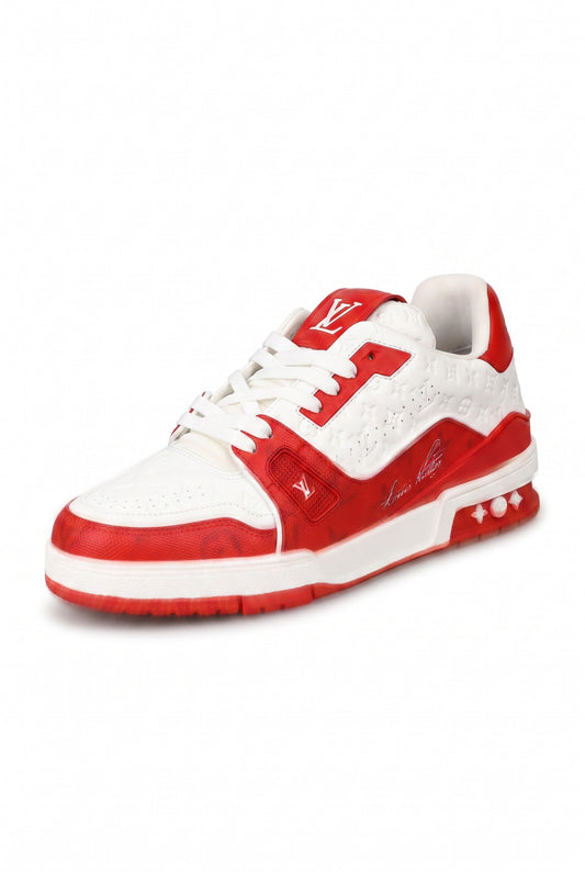 XF ORIGINAL LOUIS VUITTON TRAINER – BLACKGOURD EDITION ROJO