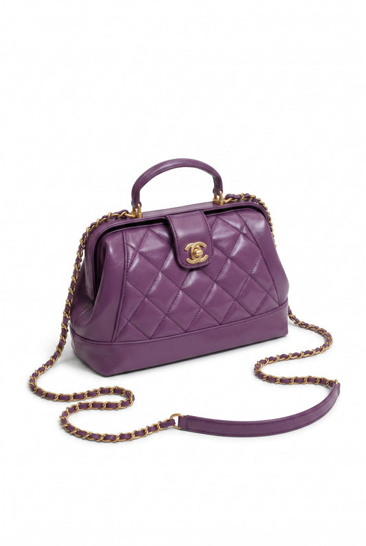 Bolsa Médica Vintage Elegance Roxo