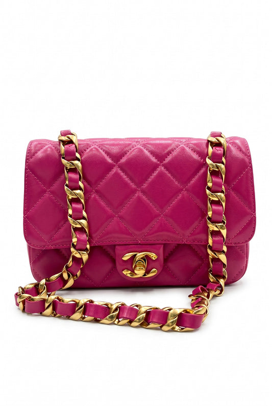 💖 Bolsa Matelassê Fuishia Glam